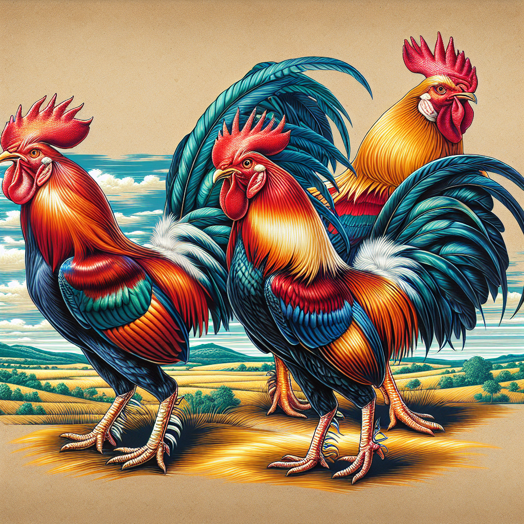 Famous Roosters in the History of 8n8n Cockfighting