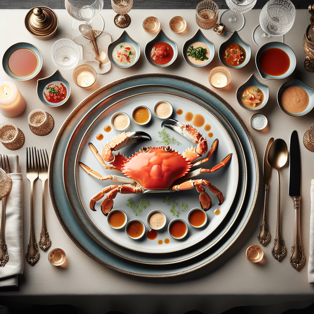 The Art of Pairing 8n8n Crab with Sauces
