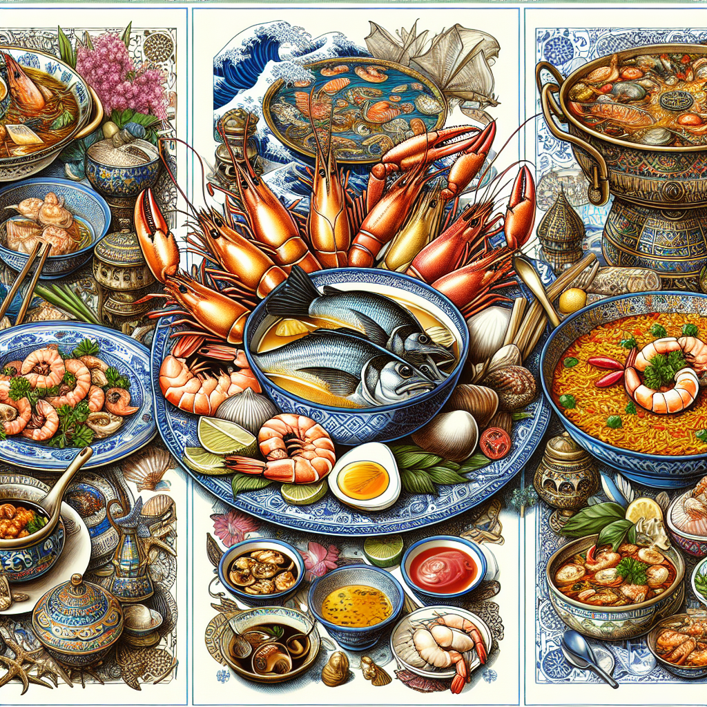 Exploring Different Cultures' Uses of 88nn Fish Shrimp Crab