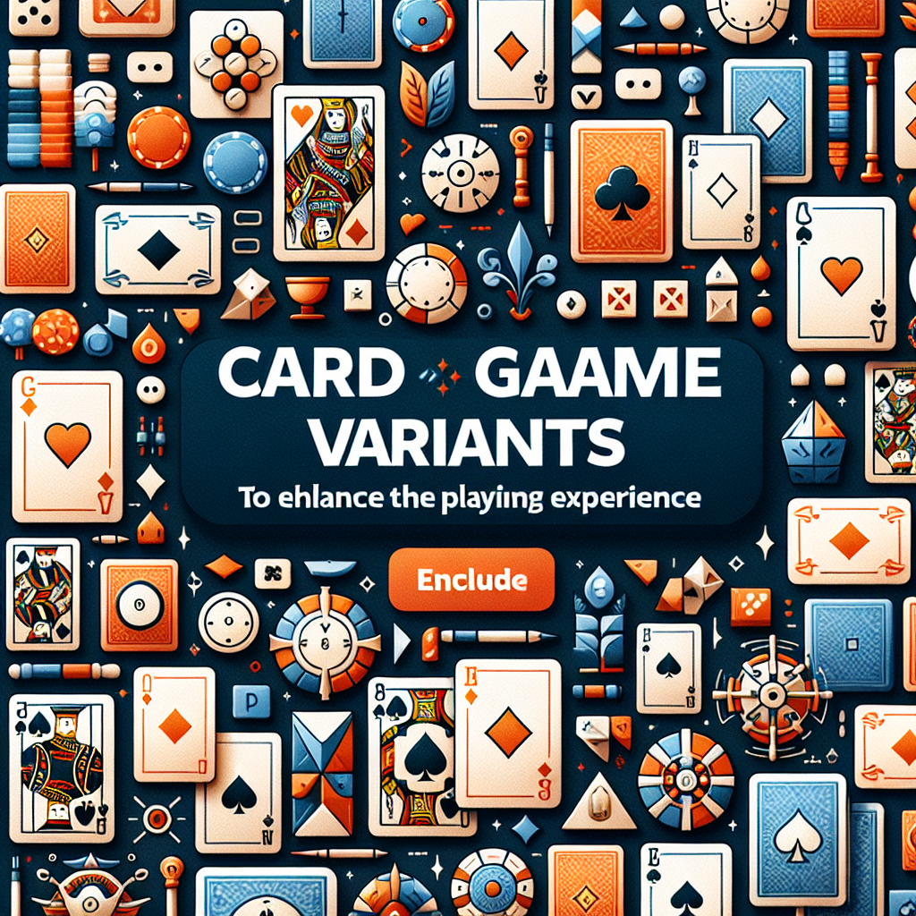 88nn Card Game Variants: Enhancing Your Experience