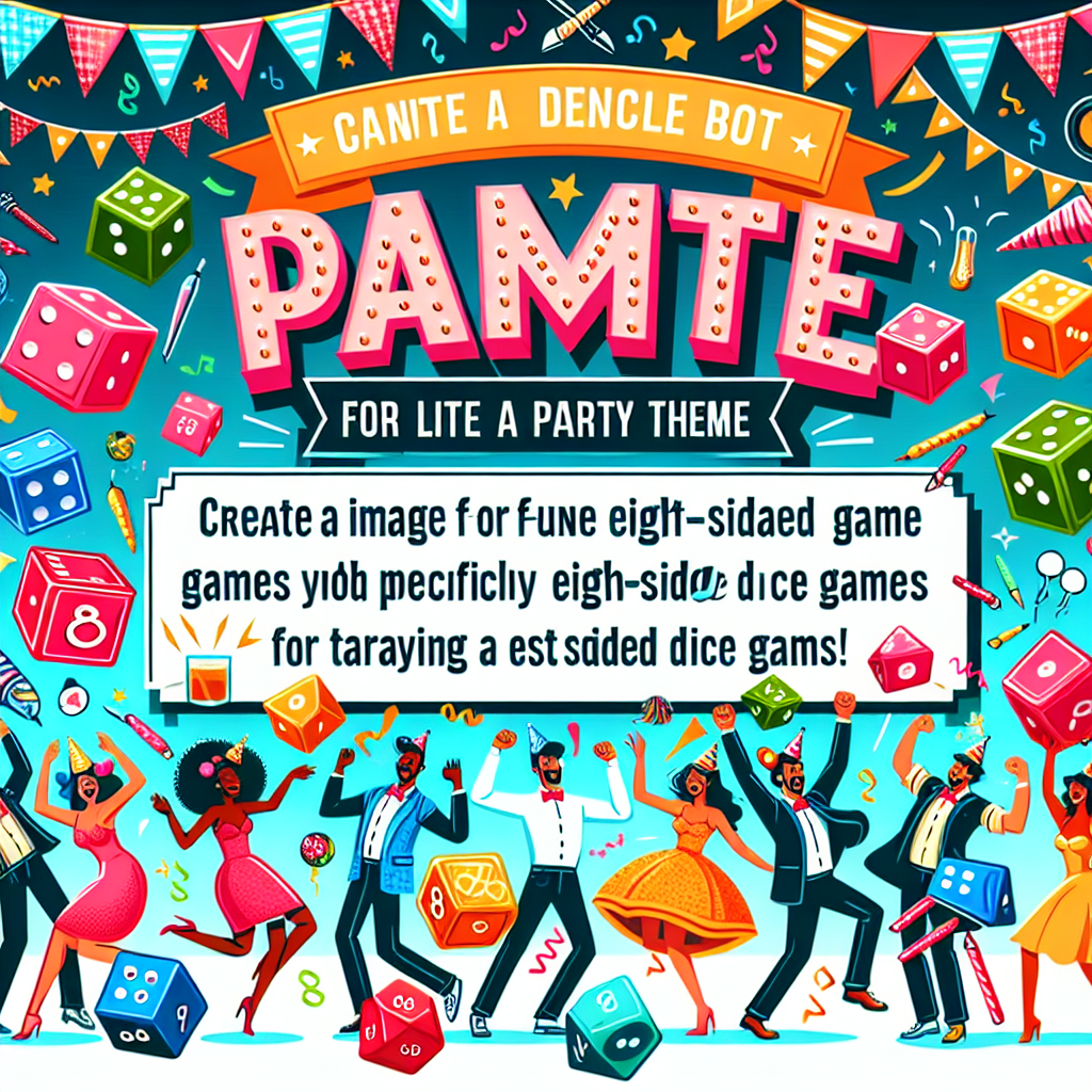 Fun Party Themes for 8n8n Dice Games