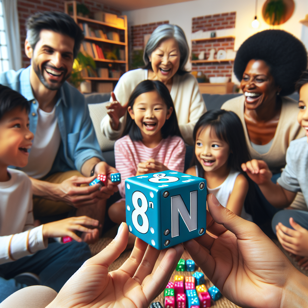 Biến thể trò chơi Dice 8n8n thân thiện với gia đình