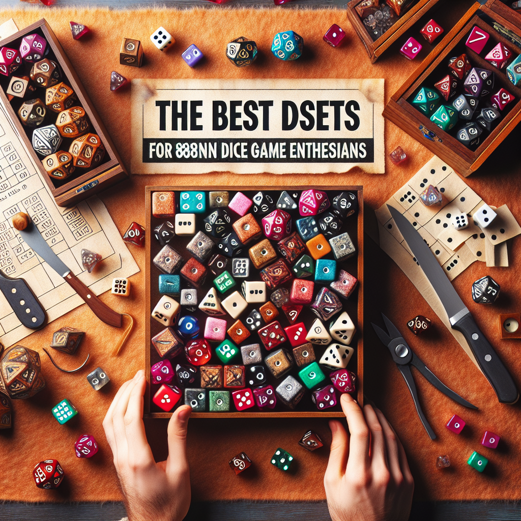 The Best Dice Sets for 88nn Dice Game Enthusiasts